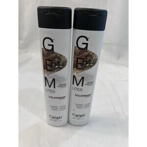 Lot Of 2 Celeb Luxury Gem Lites Colorwash 8.25 oz Brown Diamond Free Shipping